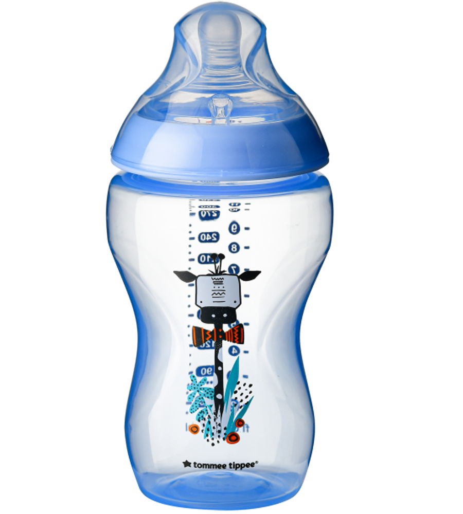 340ML/12OZ Tinted Bottle Blue Tommee Tippee 422697 – Tommee Tippee PK