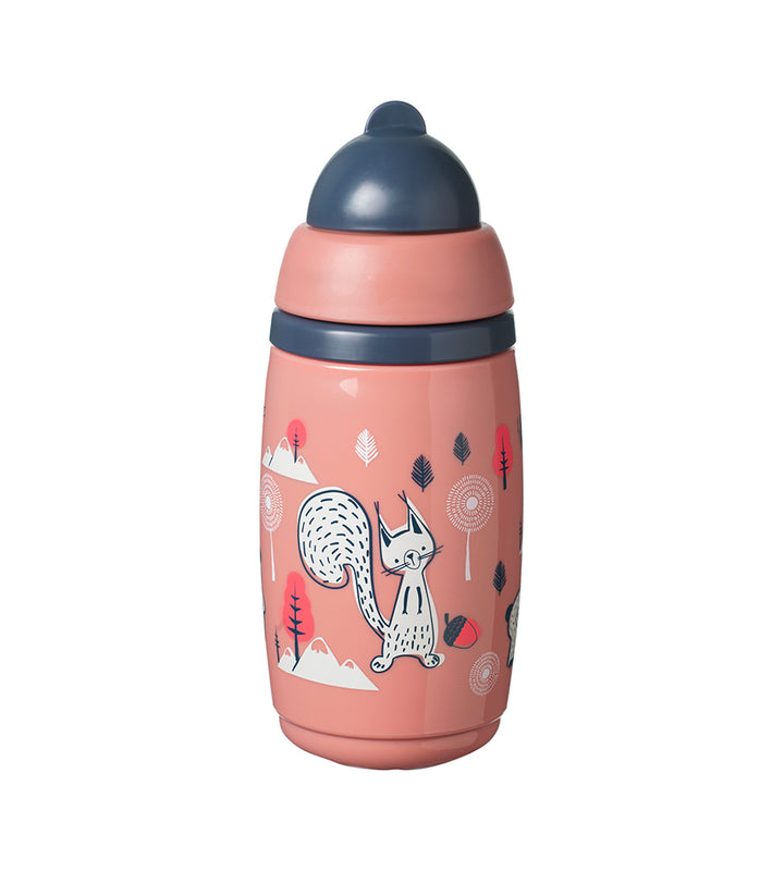1X Insulated Straw Cup AL IL Pink Tommee Tippee 266ML - 447825 photo 2