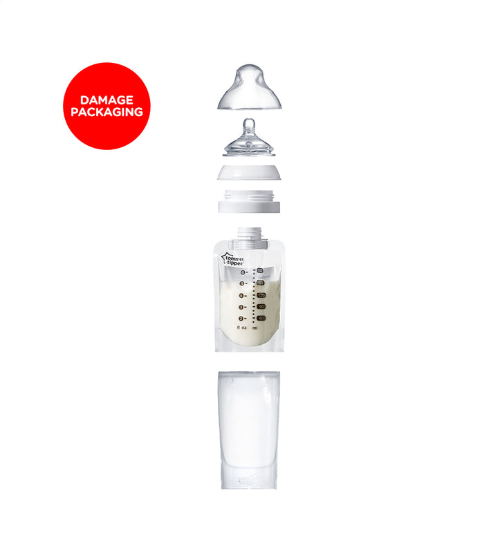 Breast Milk Pouch Bottle 180ml 422470 - Damage Packaging photo 3