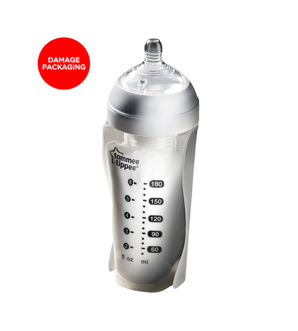 Tommee Tippee Breast Milk Pouch Bottle 180ml 422470 - Damage Packaging
