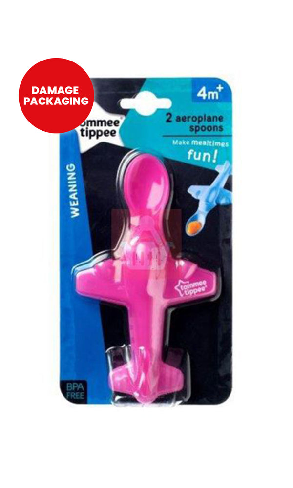 Tommee Tippee Aeroplane Spoon - Damage Packaging