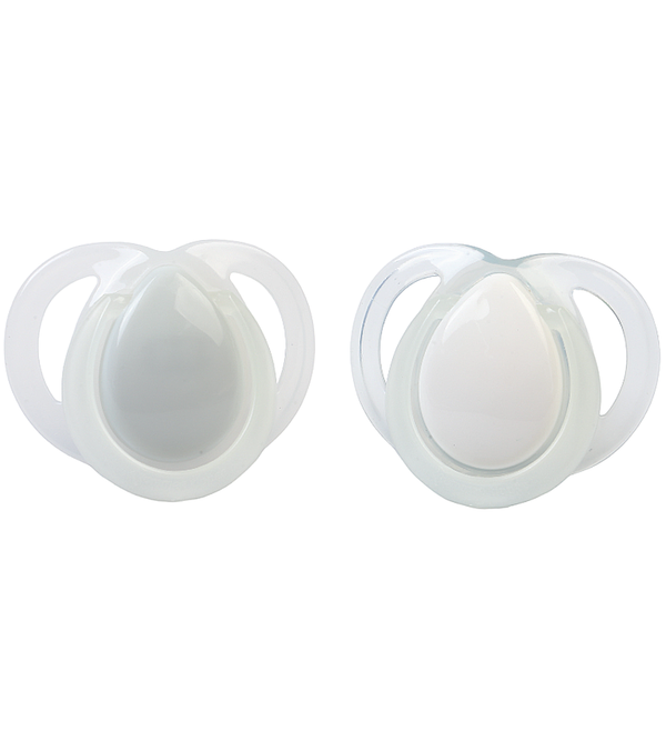 0-6M Soother Night Time 2-PK Tommee Tippee 433380