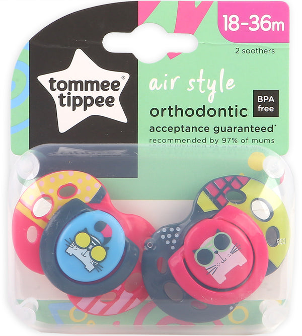 18-36M Air Soother 2-PK Tommee Tippee 433403