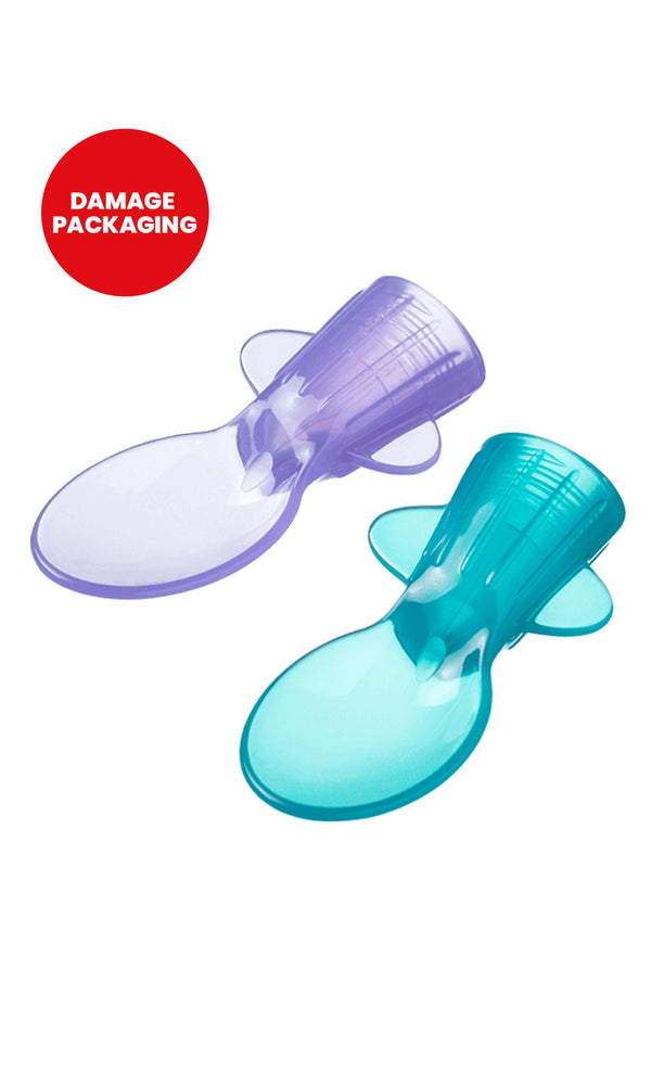 Tommee Tippee Food Pouch Spoon x2 - Damage Packaging