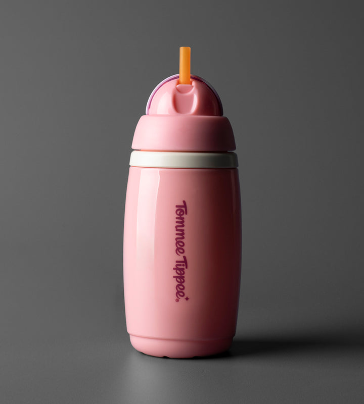 Insulated Sporty Spout & Straw Cup Pink - 448017 photo 1