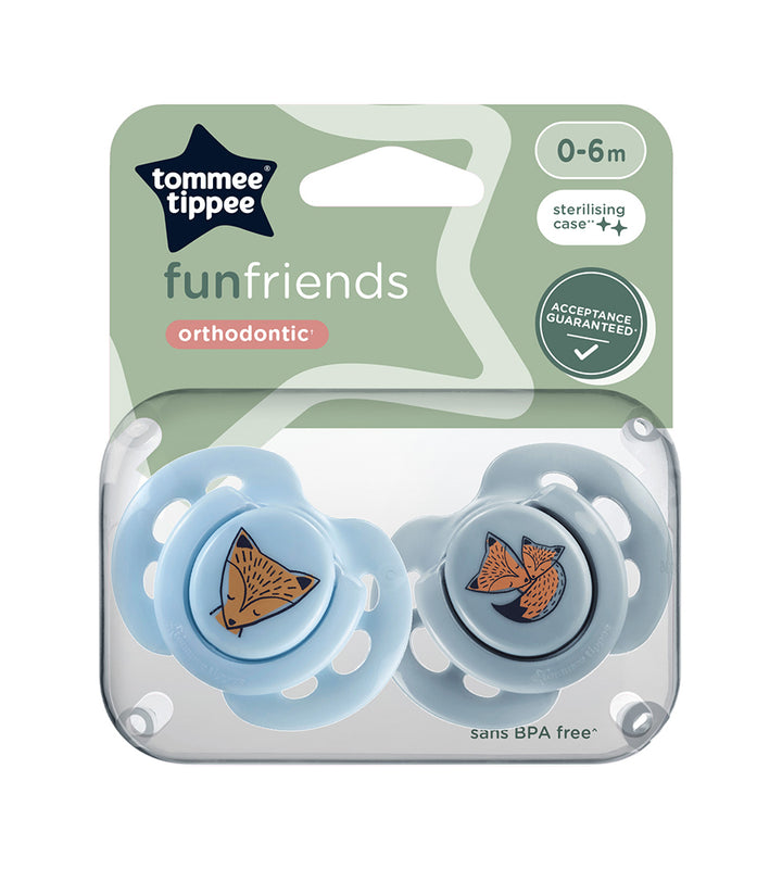 Fun Soothers Pack Of 2 0-6M - 433357 — Variant 2 photo 2