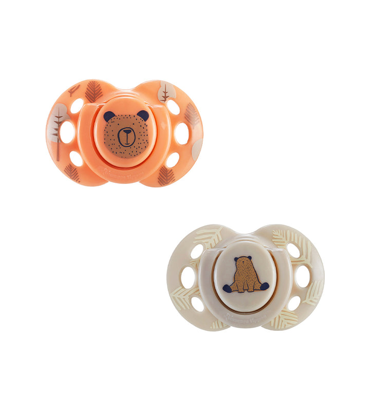 Closer to Nature Orthodontic Soothers Pack Of 2 6-18M - 433358 — Variant 1 photo 1