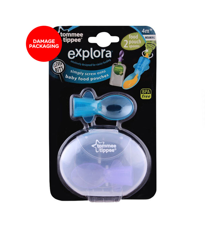 Food Pouch Spoon x2 - Damage Packaging photo 2