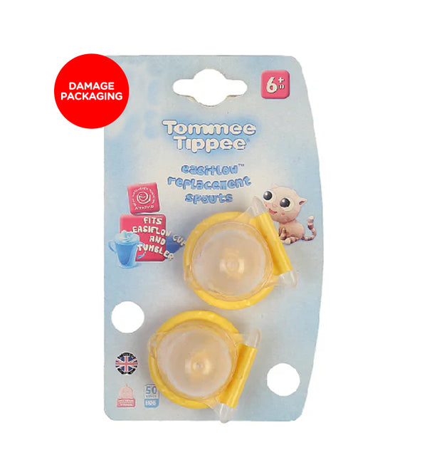Tommee Tippee Easiflow Replacement Spouts Damage Packaging - 430372
