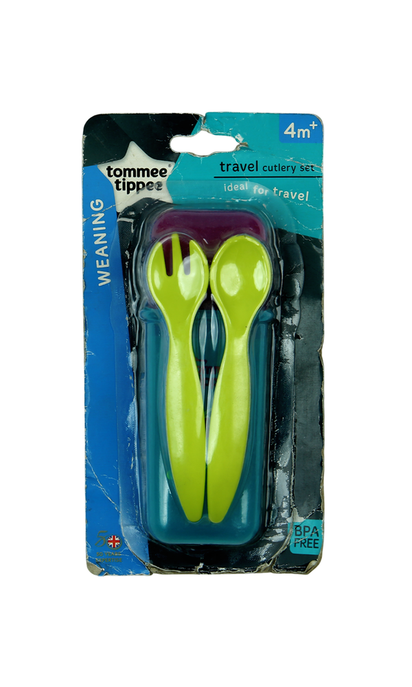 Tommee Tippee Travel Cutlery Set 430749 - Damaging Packaging